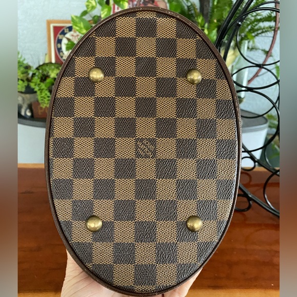 Authentic Louis Vuitton Damier Ebene Bucket Bag With COA - Picture 5 of 16